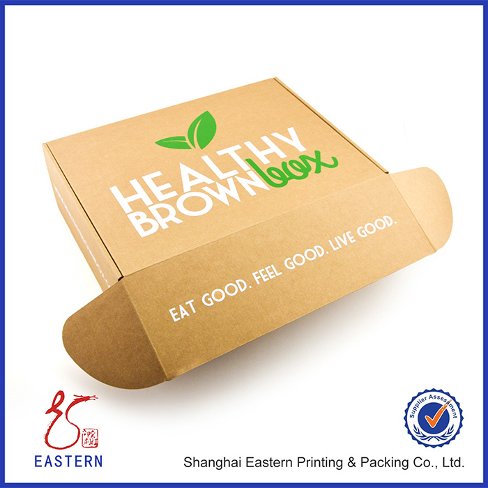 原色牛皮紙飛機盒